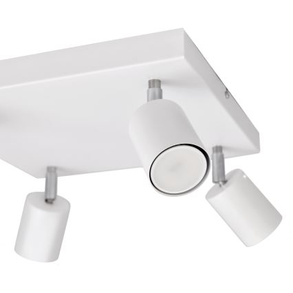 LED Akcentinis šviestuvas TUNE 4xGU10/4,8W/230V baltas