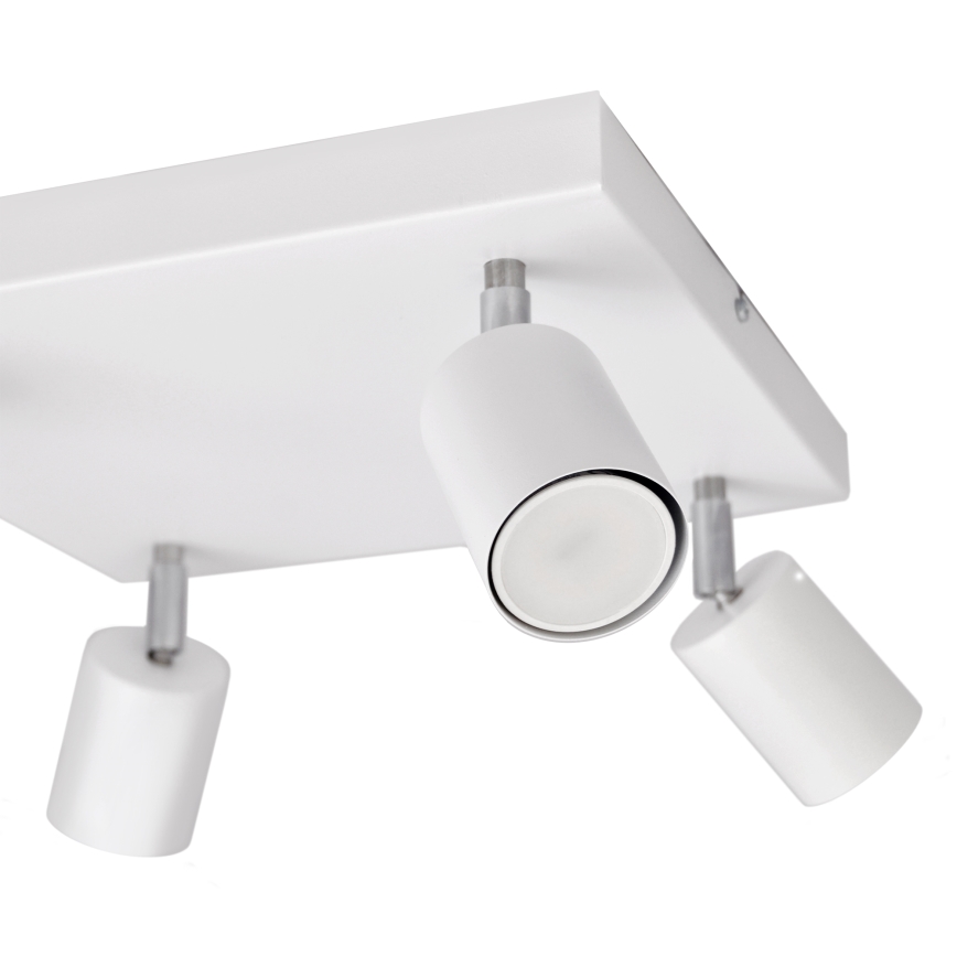 LED Akcentinis šviestuvas TUNE 4xGU10/4,8W/230V baltas