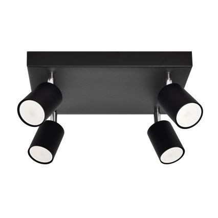 LED Akcentinis šviestuvas TUNE 4xGU10/4,8W/230V juodas