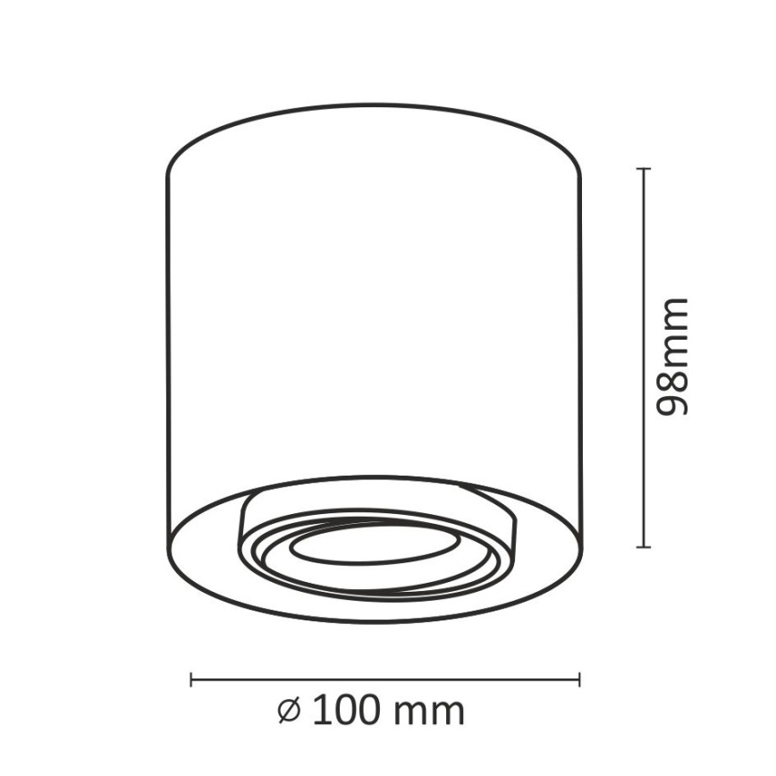LED akcentinis šviestuvas XENO LED/15W/230V balta 1200lm
