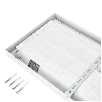 LED Ant pagrindo montuojama panelė BRISBANE LED/36W/230V 4000K 29,5x119 cm balta