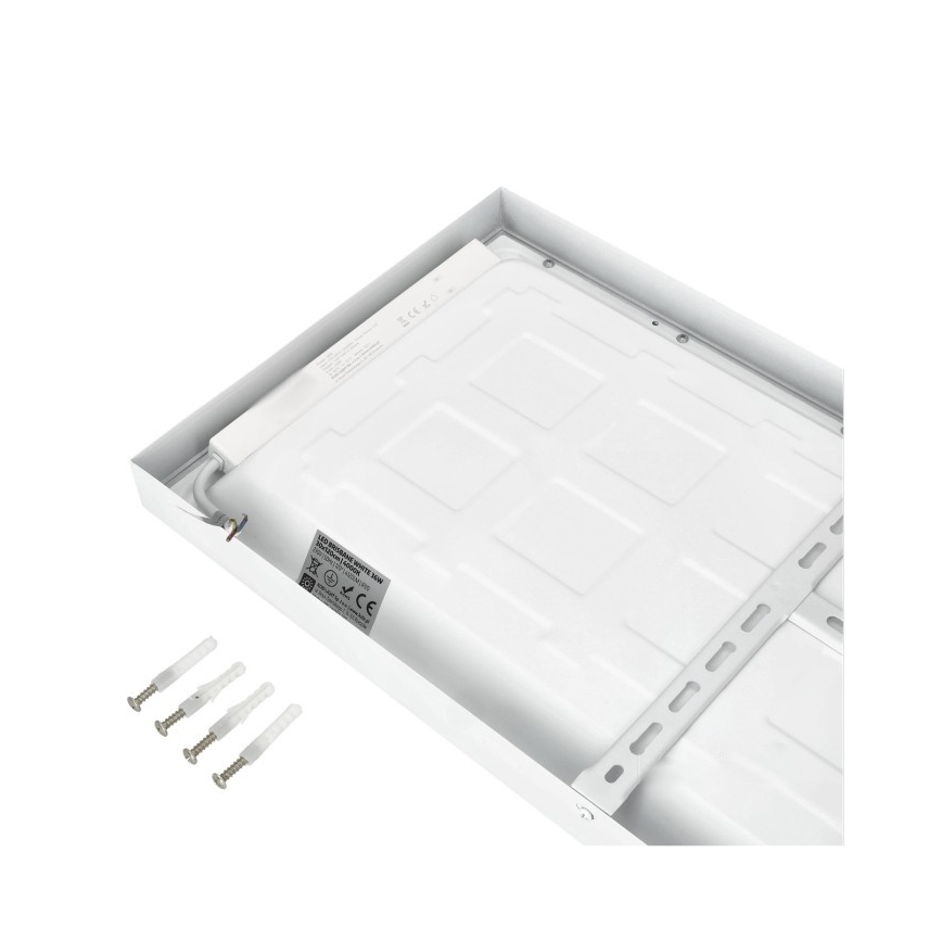 LED Ant pagrindo montuojama panelė BRISBANE LED/36W/230V 4000K 29,5x119 cm balta