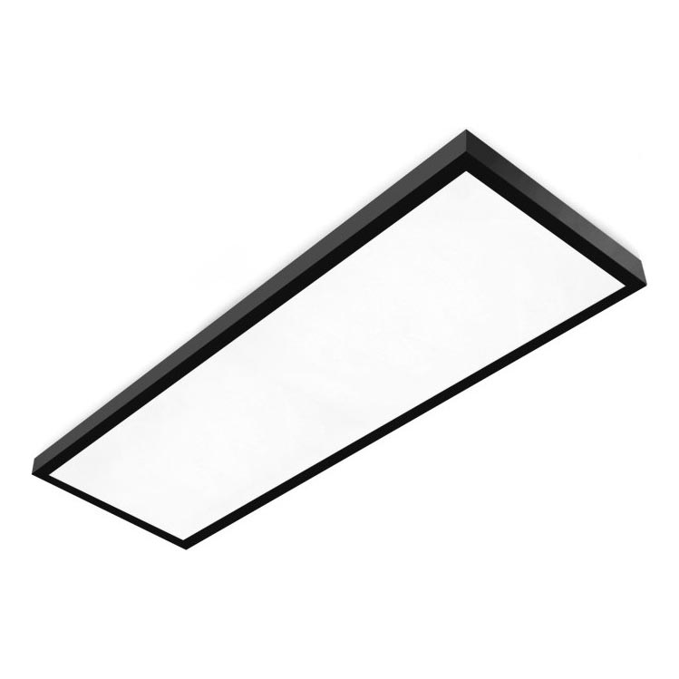 LED Ant pagrindo montuojama panelė BRISBANE LED/36W/230V 4000K 29,5x119 cm juoda