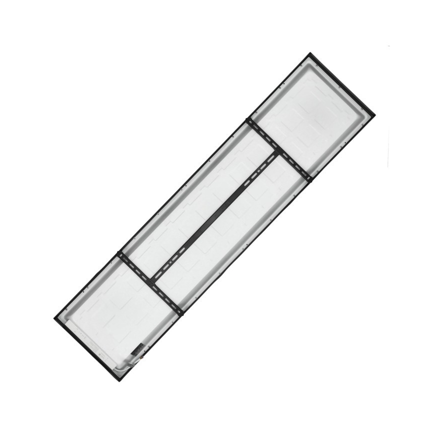 LED Ant pagrindo montuojama panelė BRISBANE LED/36W/230V 4000K 29,5x119 cm juoda