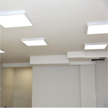 LED Ant pagrindo montuojama panelė BRISBANE LED/36W/230V 4000K 59,5x59,5 cm balta