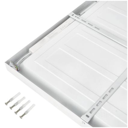 LED Ant pagrindo montuojama panelė BRISBANE LED/36W/230V 4000K 59,5x59,5 cm balta