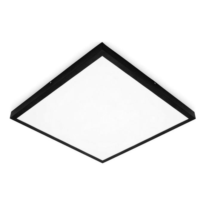 LED Ant pagrindo montuojama panelė BRISBANE LED/36W/230V 4000K 59,5x59,5 cm juoda
