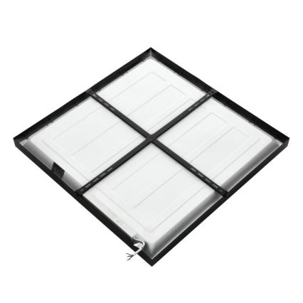 LED Ant pagrindo montuojama panelė BRISBANE LED/36W/230V 4000K 59,5x59,5 cm juoda