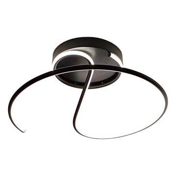 LED Ant pagrindo montuojamas sietynas DELTA LED/30W/230V juoda