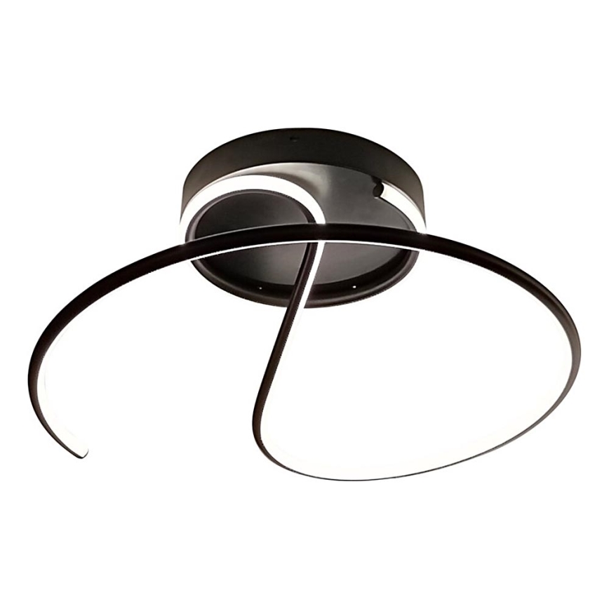 LED Ant pagrindo montuojamas sietynas DELTA LED/30W/230V juoda