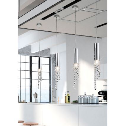 LED Ant virvės kabinamas lubinis šviestuvas DUERO LED/3W/230V