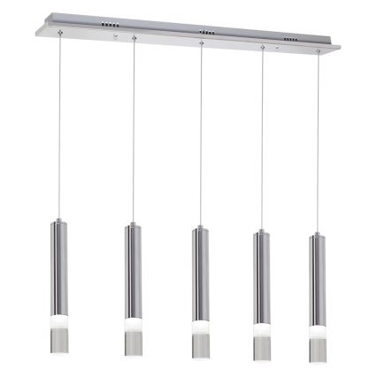 LED Ant virvės kabinamas lubinis šviestuvas ICE 5xLED/5W/230V