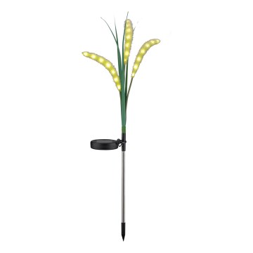 LED apšvietimas, įkraunamas saulės energija FLORA LED/1,2V 3000K 600 mAh IP44 juoda