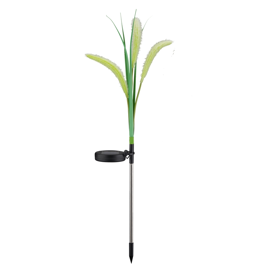 LED apšvietimas, įkraunamas saulės energija FLORA LED/1,2V 3000K 600 mAh IP44 juoda