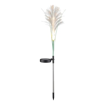 LED apšvietimas, įkraunamas saulės energija GRASS LED/1,2V 3000K 600 mAh IP44 juoda