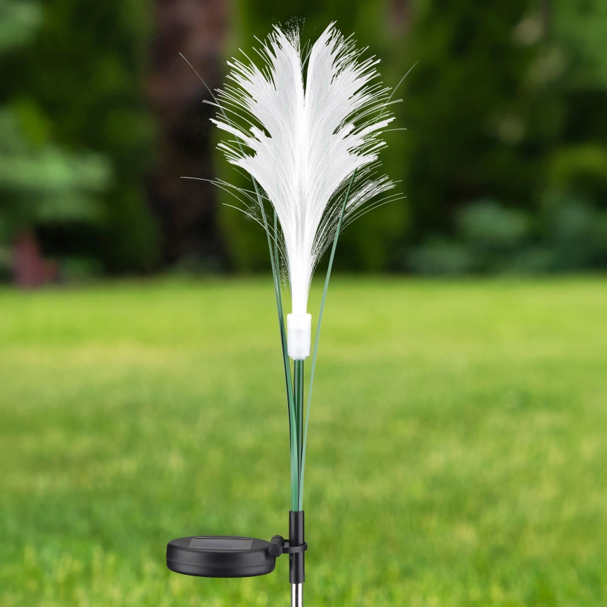 LED apšvietimas, įkraunamas saulės energija GRASS LED/1,2V 3000K 600 mAh IP44 juoda