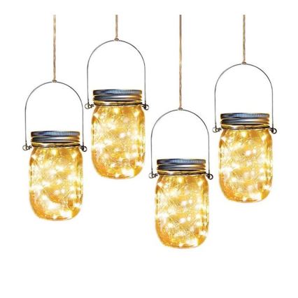 LED apšvietimas, įkraunamas saulės energija JAR LED/1,2V 600 mAh IP44
