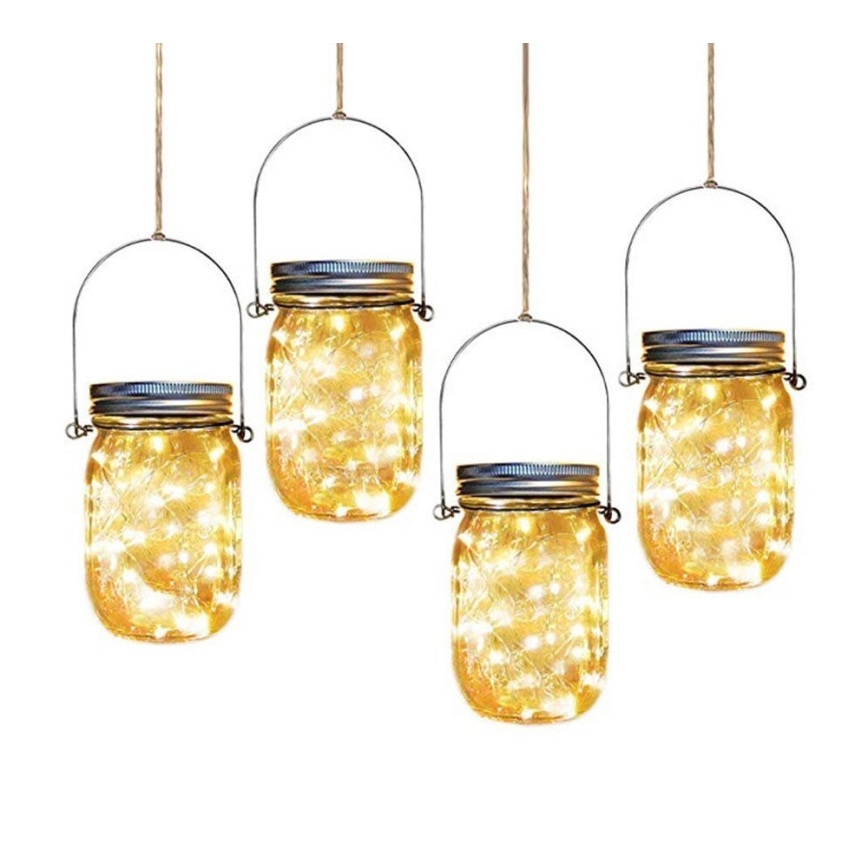 LED apšvietimas, įkraunamas saulės energija JAR LED/1,2V 600 mAh IP44