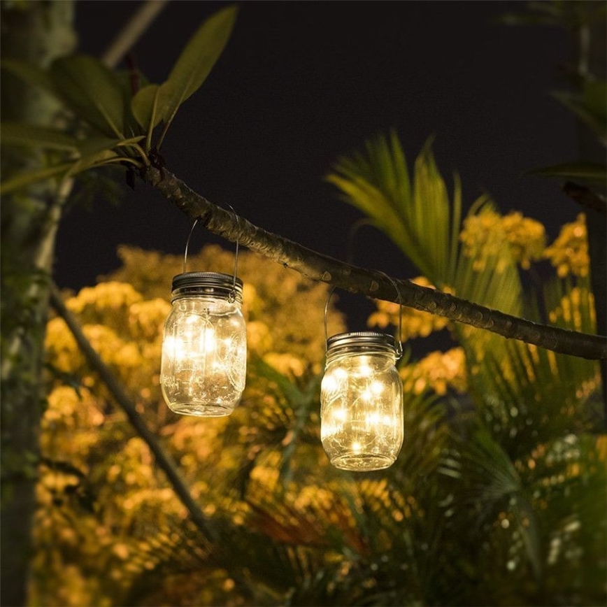 LED apšvietimas, įkraunamas saulės energija JAR LED/1,2V 600 mAh IP44