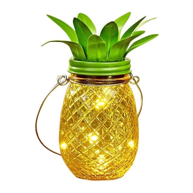 LED apšvietimas, įkraunamas saulės energija JAR LED/1,2V IP44 ananasų