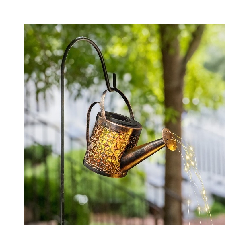 LED apšvietimas, įkraunamas saulės energija LED/0,06W/1,2V 1xAA 2700K IP44 300 mAh