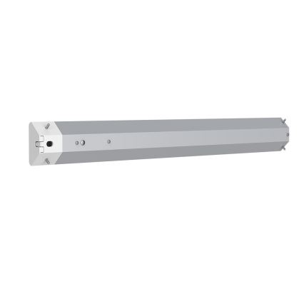 LED Apšvietimas po virtuvės spintele su lizdais ir USB prievadais LED/18W/230V 4000K sidabras