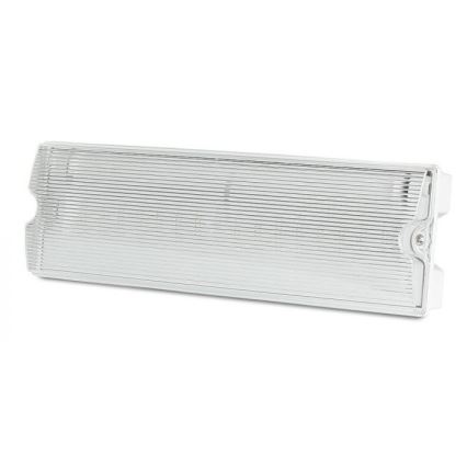 LED avarinė lemputė EMERGENCY EXIT LED/3W/230V IP65 6000K 1200mAh