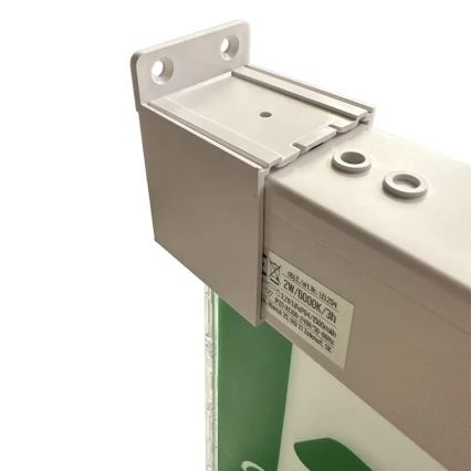 LED avarinė lemputė LED/2W/230V 6000K 1500 mAh