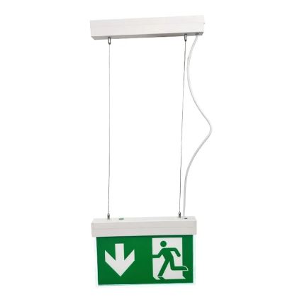 LED avarinė lemputė LED/2W/230V 6000K 1500 mAh