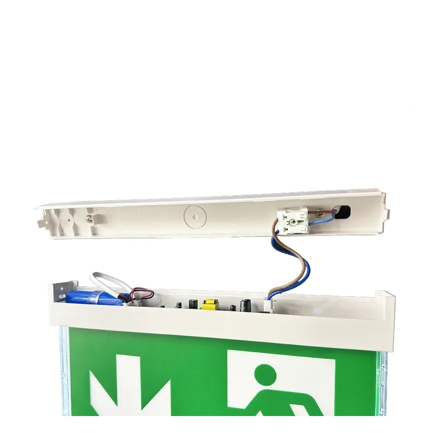 LED avarinė lemputė LED/2W/230V 6000K 1500 mAh