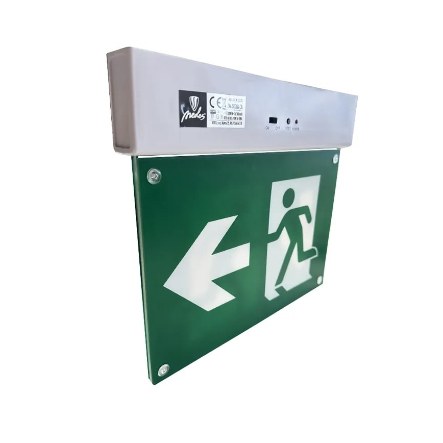 LED avarinė lemputė LED/2W/230V 6000K 300 mAh
