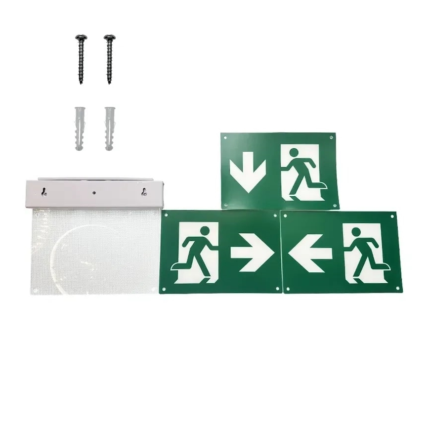 LED avarinė lemputė LED/2W/230V 6000K 300 mAh