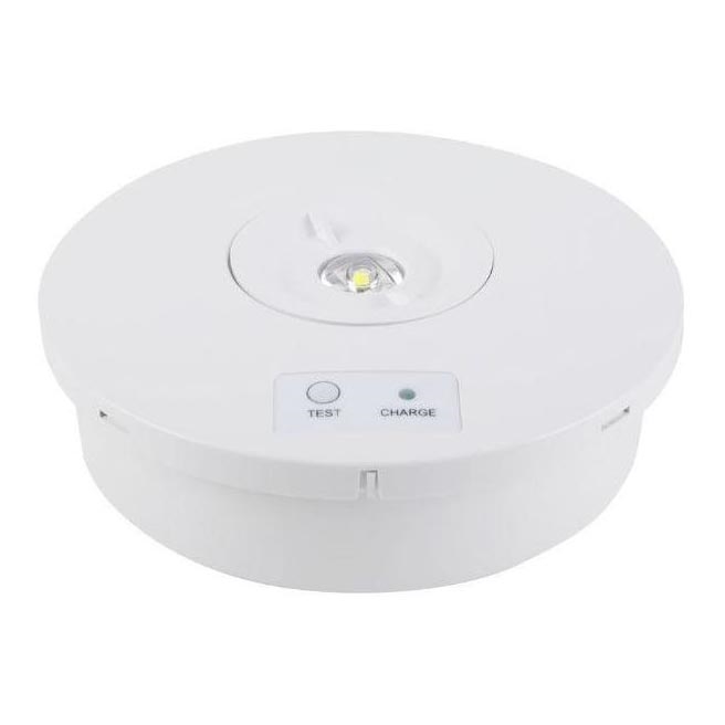 LED avarinė lemputė LED/2W/230V 6000K IP65 3200 mAh