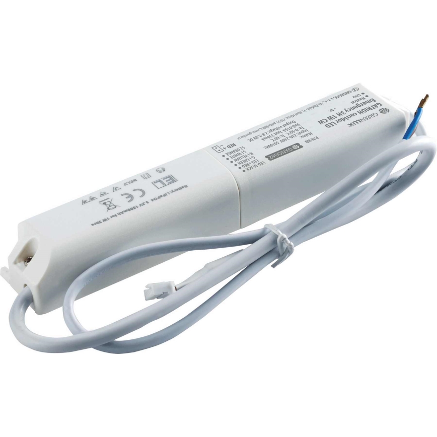 LED Avarinis Įleidžiamas šviestuvas GATRION LED/1W/230V 6000K