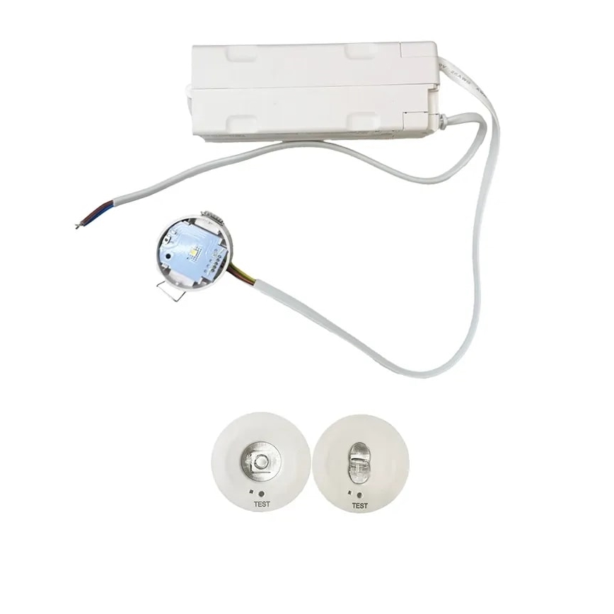 LED Avarinis Įleidžiamas šviestuvas LED/1,2W/230V 6000K