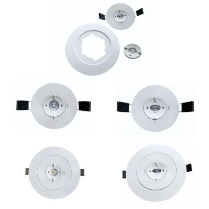 LED Avarinis Įleidžiamas šviestuvas LED/2W/230V 6000K