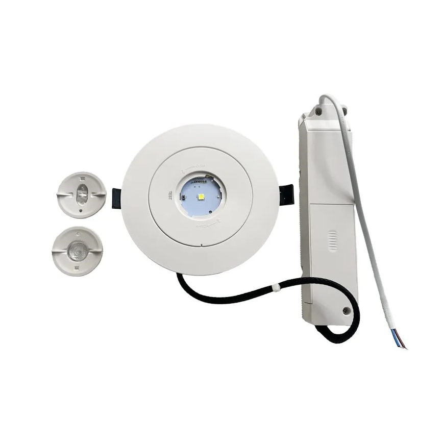 LED Avarinis Įleidžiamas šviestuvas LED/2W/230V 6000K