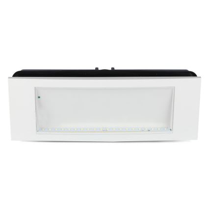 LED Avarinis šviestuvas EMERGENCY EXIT SAMSUNG CHIP LED/3,8W/230V 6000K