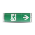 LED avarinis šviestuvas EMERGENCY EXIT LED/3W/230V IP65 6000K 1200mAh