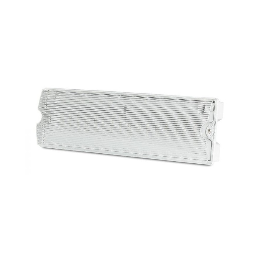 LED avarinis šviestuvas EMERGENCY EXIT LED/3W/230V IP65 6000K 1200mAh