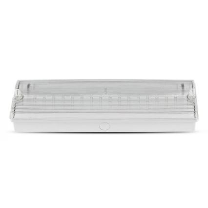 LED avarinis šviestuvas EMERGENCY EXIT LED/3W/230V IP65 6000K 1200mAh