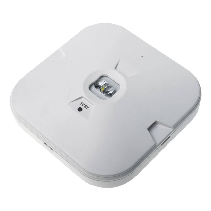 LED avarinis šviestuvas GATRION LED/1W/230V 6000K 1500 mAh IP54 baltas