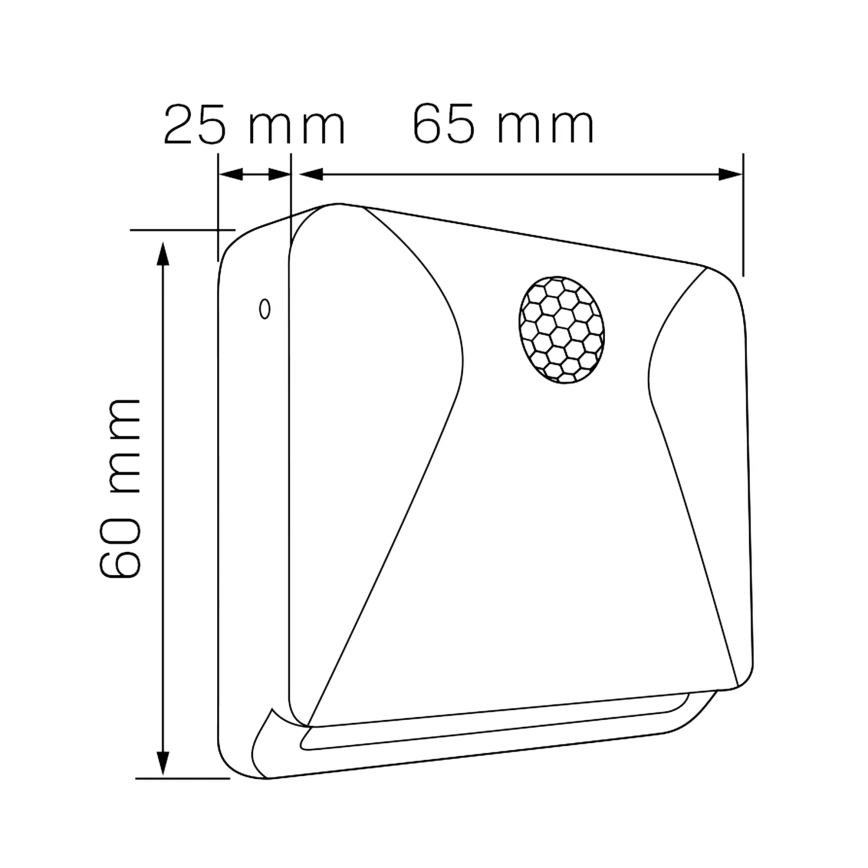 LED Baldų apšvietimas su jutikliu LED/0,8W/4,5V 3xAAA balta