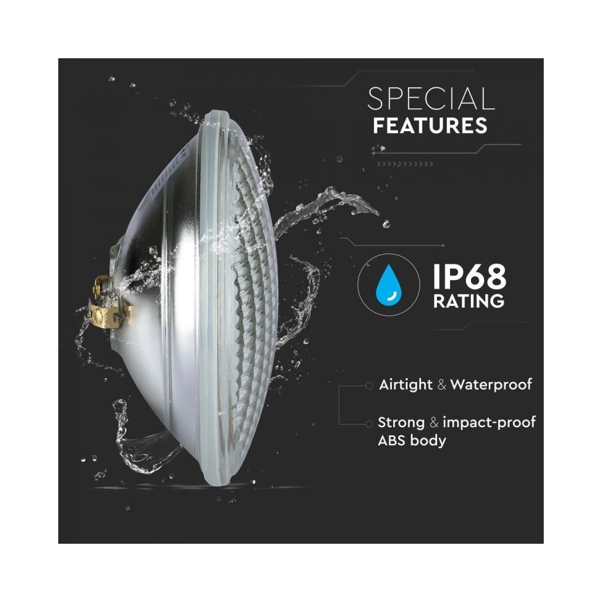 LED Baseino lemputė LED/8W/12V IP68 6400K