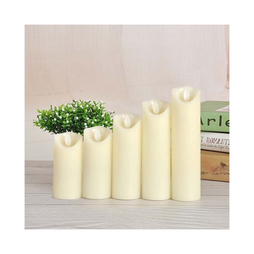 LED Candle LED/2xAA šilta balta 11 cm