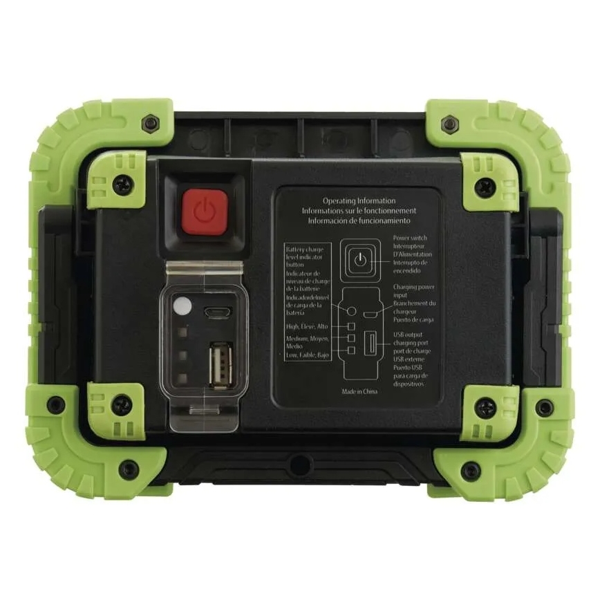 LED COB Įkraunamas Prožektoriaus šviestuvas LED/3,7V 3000 mAh IP44