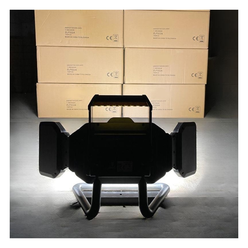 LED darbo šviestuvas su reguliuojamu ryškumu LED/50W/5V 12000 mAh IP54