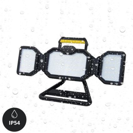 LED darbo šviestuvas su reguliuojamu ryškumu LED/50W/5V 12000 mAh IP54