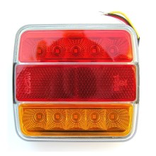LED daugiafunkcis galinis žibintas MULTI LED/1,5W/12V IP65 raudona/oranžinė
