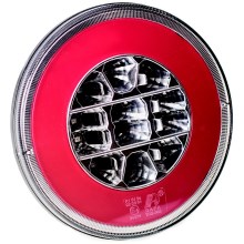 LED daugiafunkcis galinis žibintas MULTI LED/2,5W/12-24V IP67 raudona